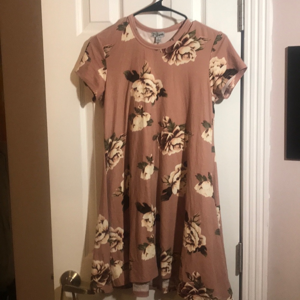 Floral T-shirt Dress